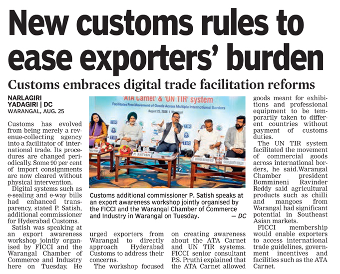 New customs rules to ease exporters&rsquo; burden - Deccan Chronicle